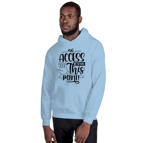 No Access Beyond This Point Unisex Hoodie
